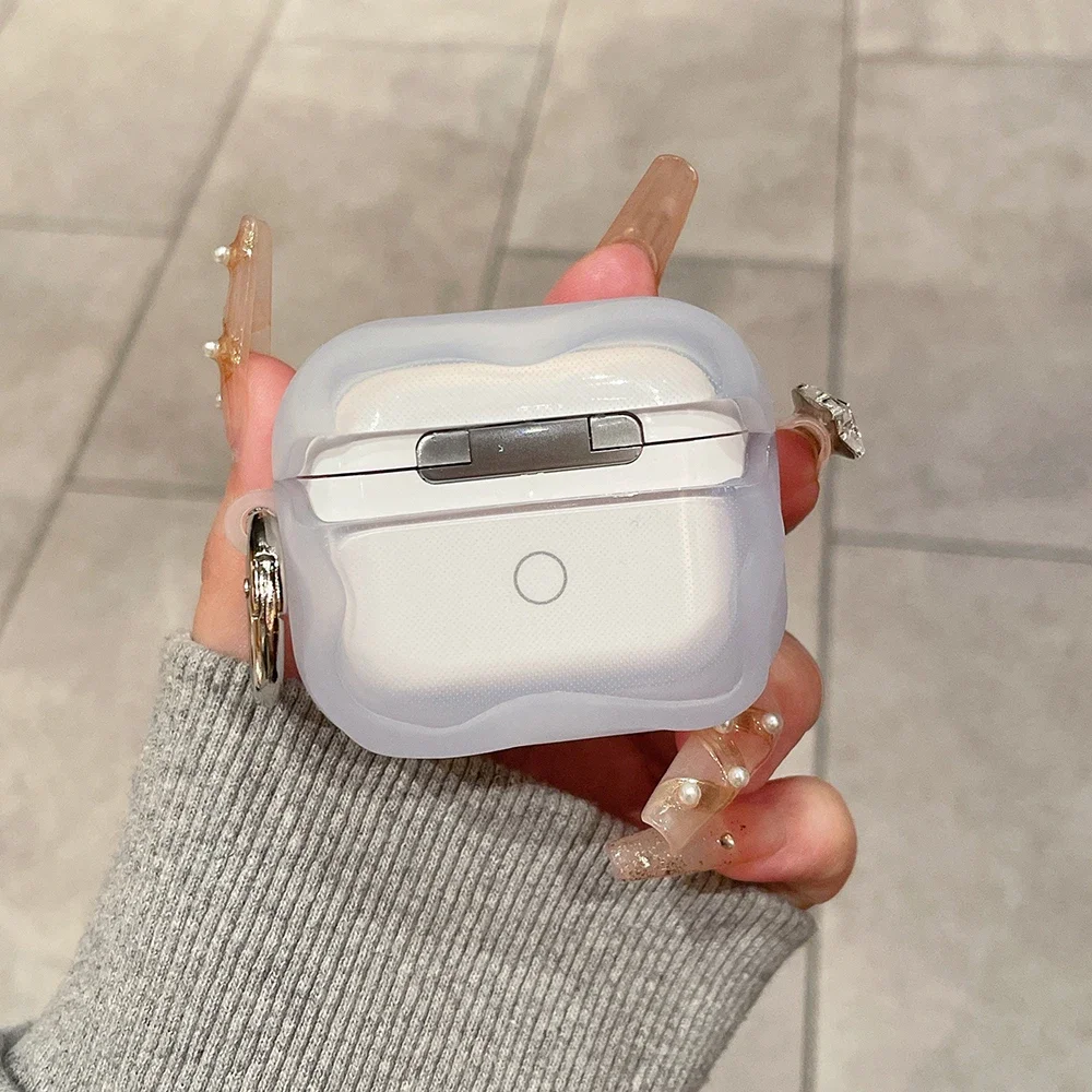 غطاء حماية لسماعات الرأس اللاسلكية سانريو هالو كيتي اللطيفة لأجهزة AirPods 1 2 3 Pro AirPods 4 وPro2 مناسب للحمل