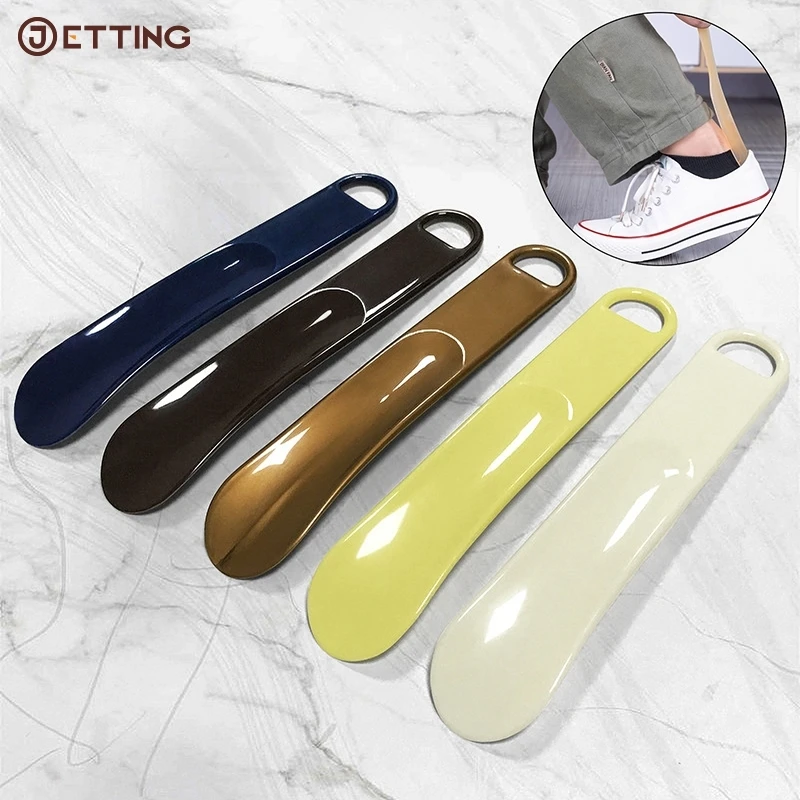 

20cm 1pc Lazy Shoehorn Convenient Portable Plastic Lazy Shoehorn Craft Long Handle Shoe Lifter Shoe Puller Shoes Accessories