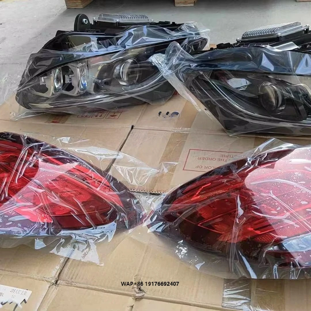 Car Lighting W205 Upgrading to C63 Headlamp and Taillamp Vehicle Tuning Accessories Auto Parts for Modification