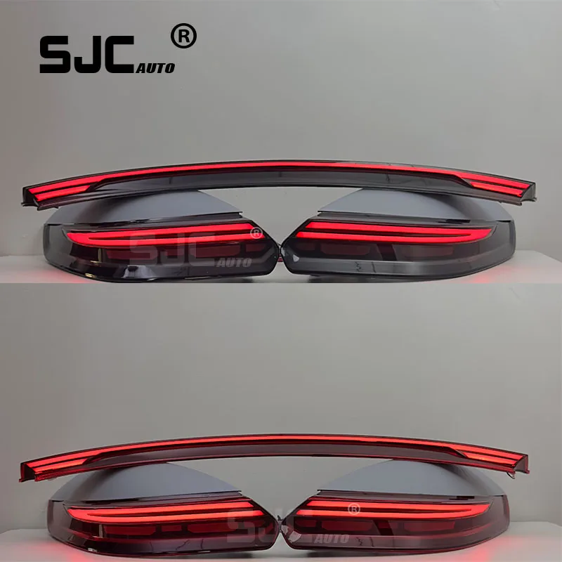 

SJC Auto Car Taillight Upgrade to 2023 LED Tail Lights for Porsche Panamera 970 970.1 970.2 New Style Red Smoked Rear Lamp