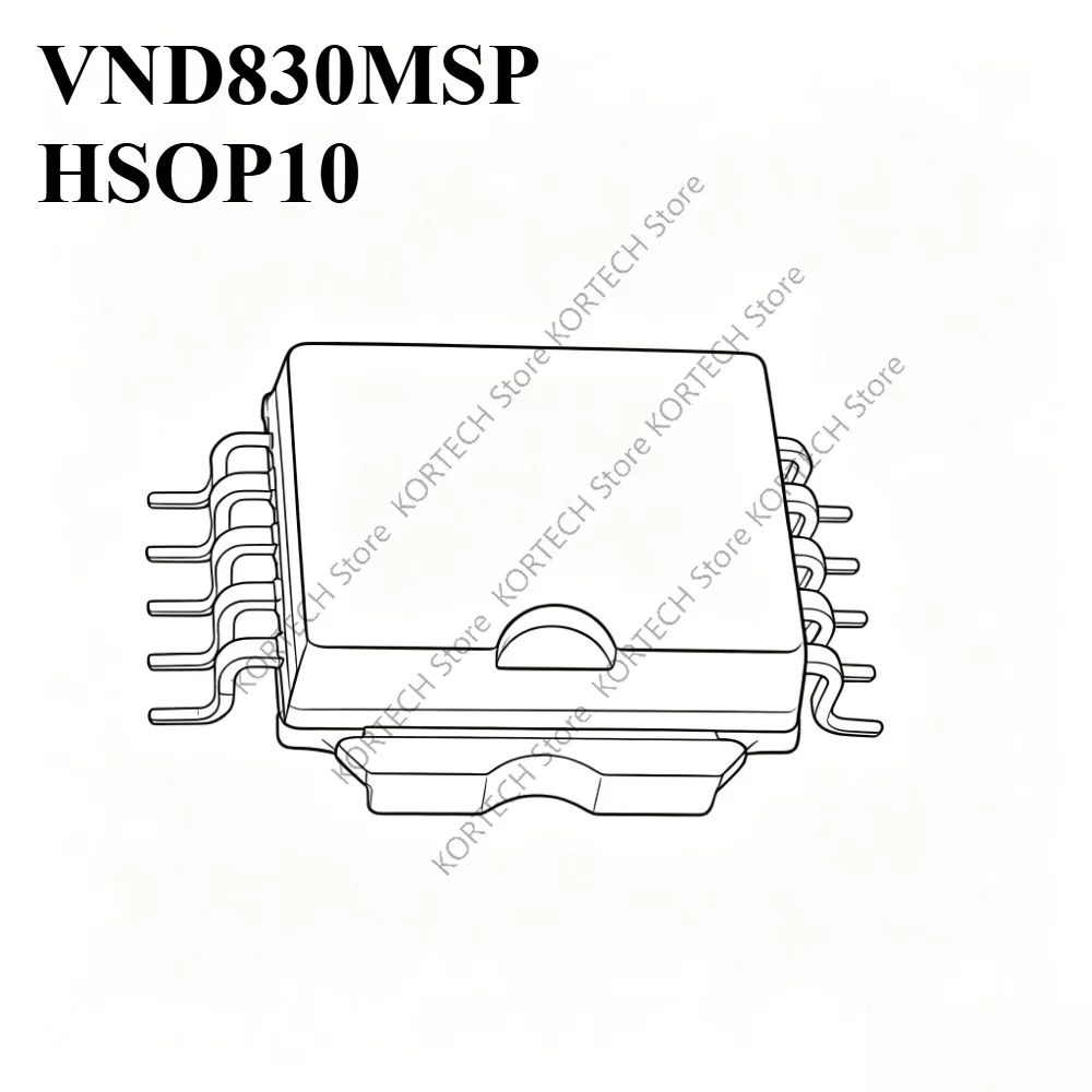 5PCS/Lot VND830MSP HSOP10 Automotive Computer Board Power Drive Chip