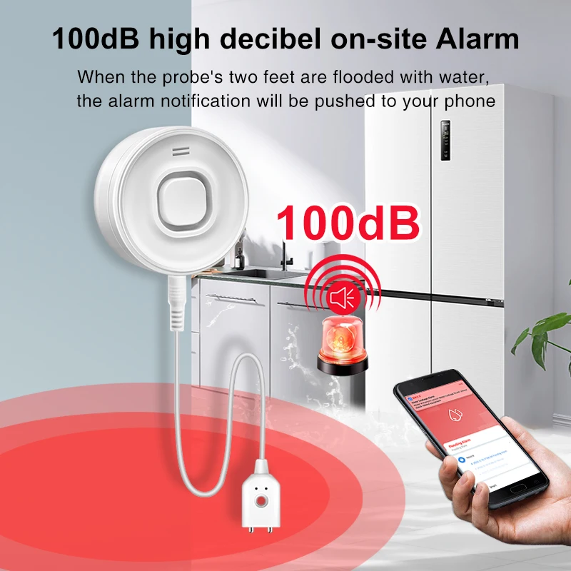 Détecteur de fuite d'eau 100DB - Smart Home Water Level Sensor avis et prix