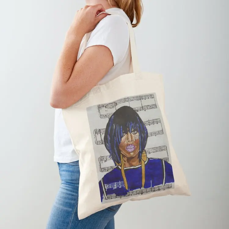 Missy Elliott Tote Bag Women's bag shopper bag women canvas tote women Women's shopping