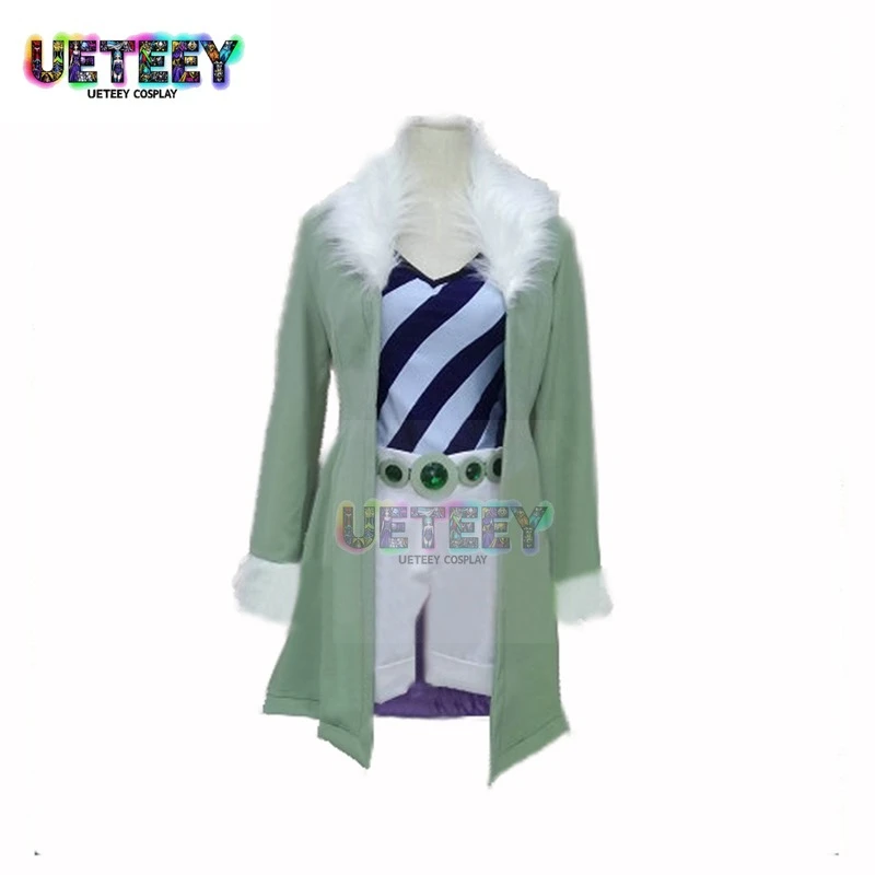 

UETEEY COS Nefeltari Vivi Miss Princess Cosplay Costume Any Size Top+short+coat+belt for Halloween Christmas