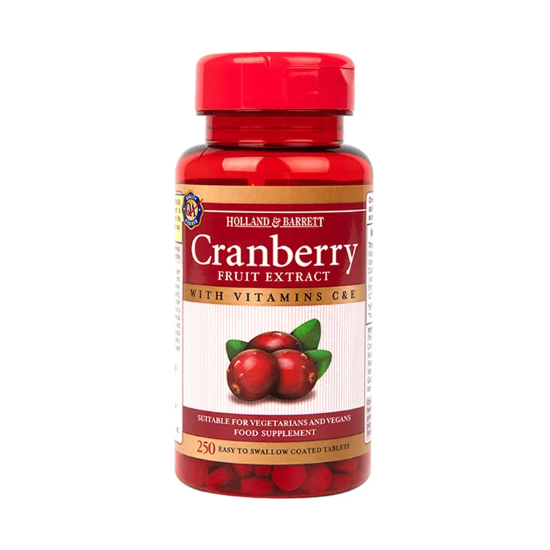 Horberry High Concentration Cranberry Extract 250 Capsules for Women