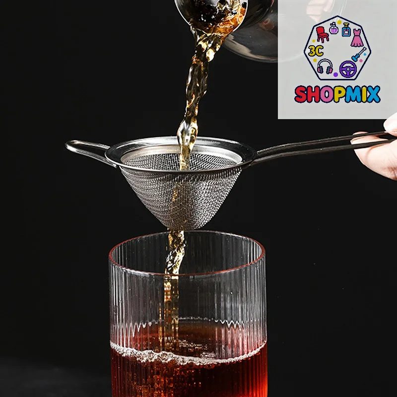 

Коническое сито-дуршлаг из нержавеющей стали с мелкой сеткой для коктейлей, премиум-класса