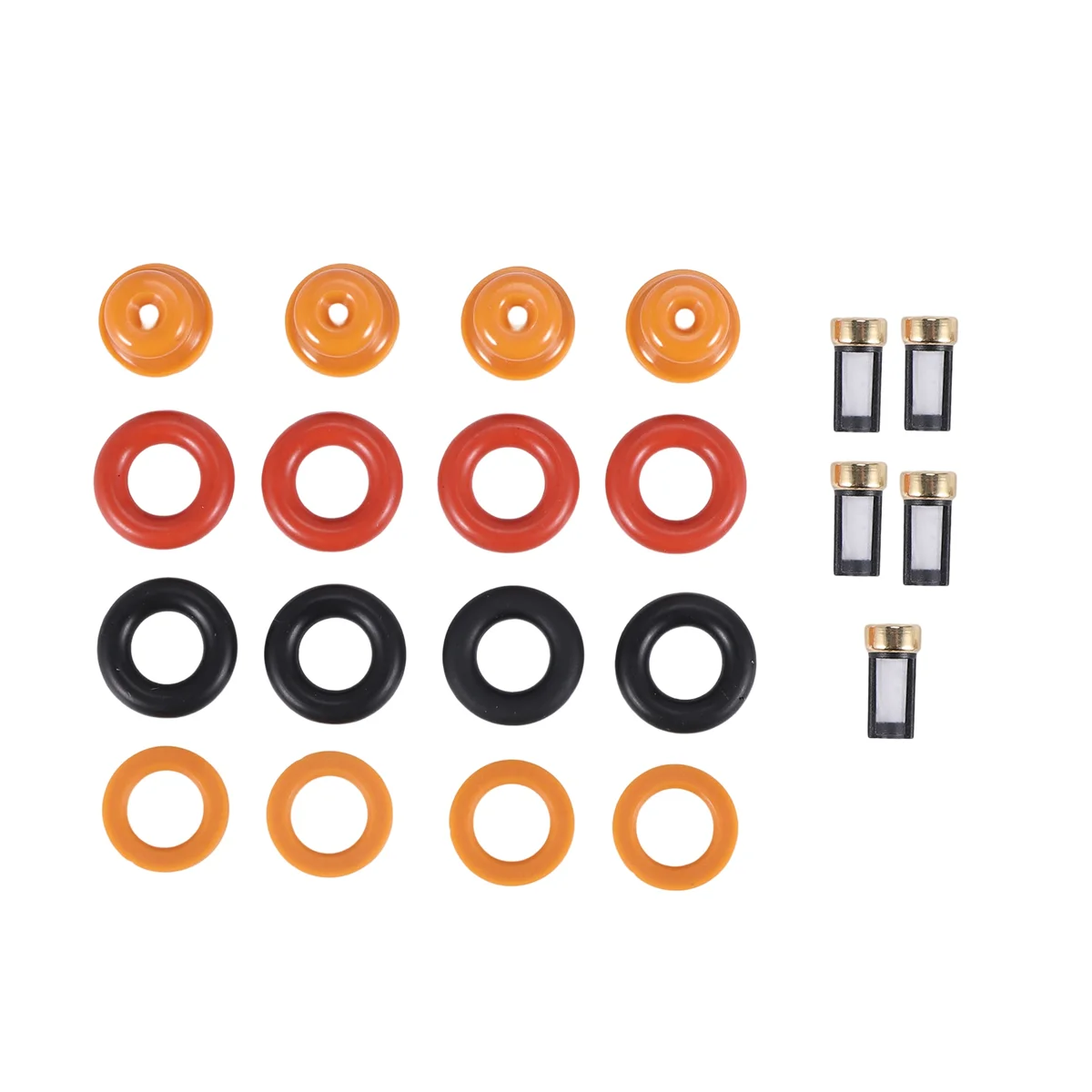 Motocicleta Fuel Injector Repair Kits, peças de reposição para BWM K100, 0280150210, 0280150705, AY-RK003