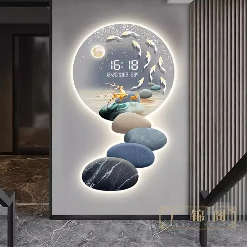Wall Watch Cartoon Minimalist Nordic Restaurant Xenomorph Luminous Cute Wall Clocks Modern Reloj De Pared Space Saving Furniture