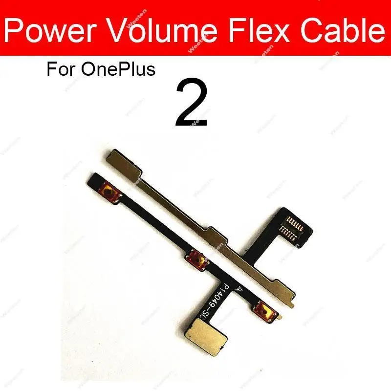 Power Volume Buttons Flex Cable For Oneplus One Plus 1 2 3 5 6 3T 5T 6T On Off Control Keys Side Power Volume Felx Ribbon