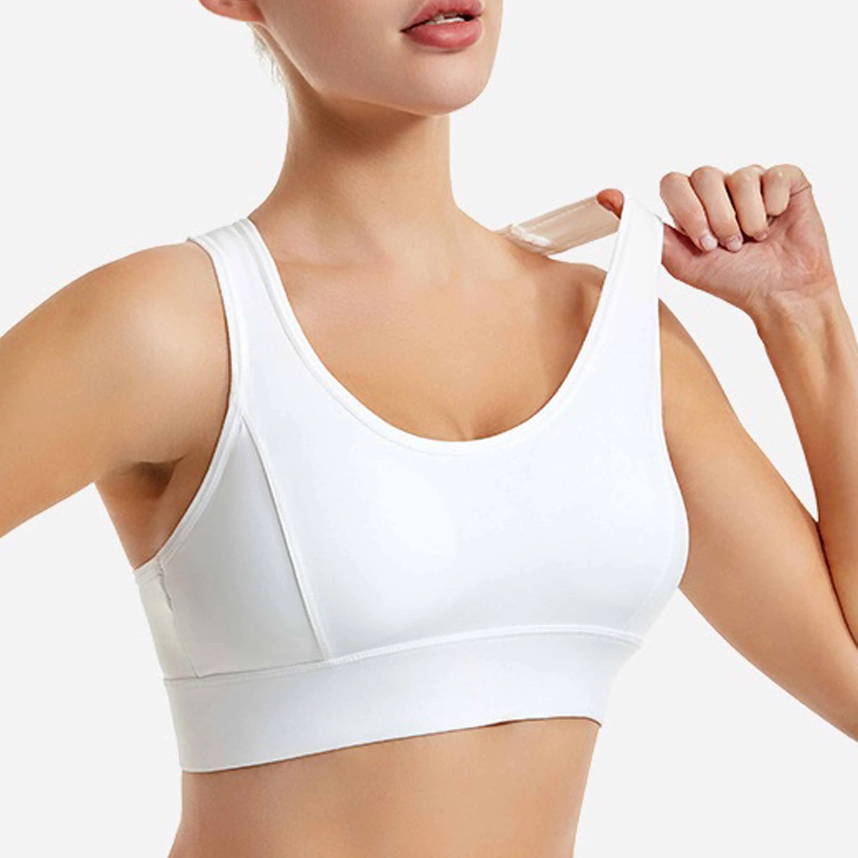 

Women Sports Bra Tank Top Gym Push Up Crop Hollow Breathable Sexy Running Athletic Sportswear Workout Fitness