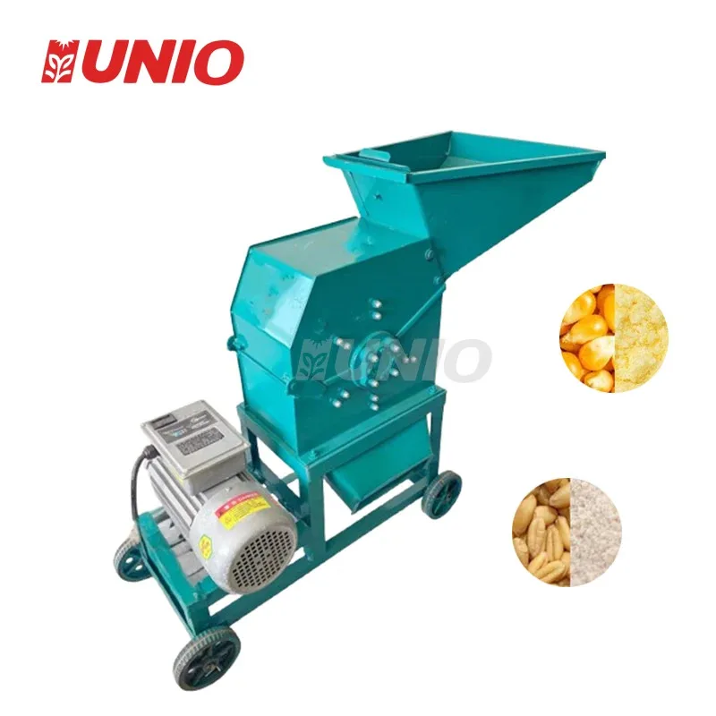

High Quality Flour Grinder Grain Milling Poultry Feed Corn Stalk Cob Grinding Hammer Mill Machine