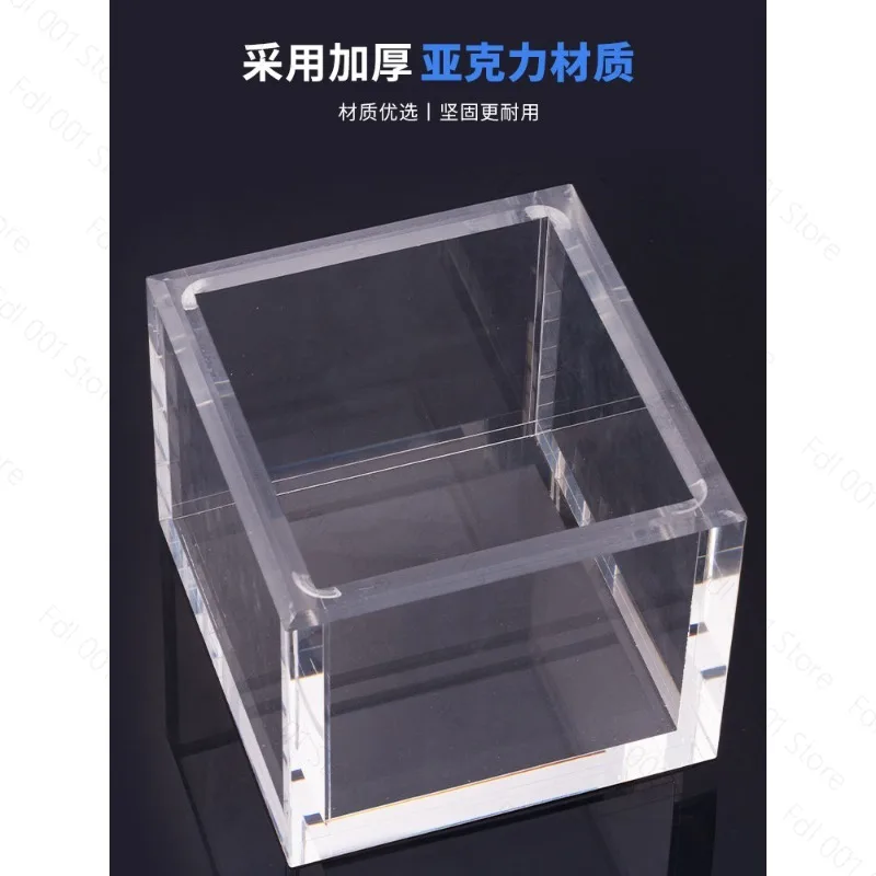 Acrylic vacuum box laboratory special drying oven resin silica gel air extraction box sealed defoaming machine gypsum defoaming