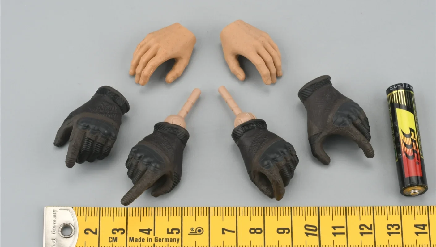 Easy&Simple ES 1/6 Scale Soldier 26051A B NSWDG US Seal Glove Hand Shape Model for 12'' Figure