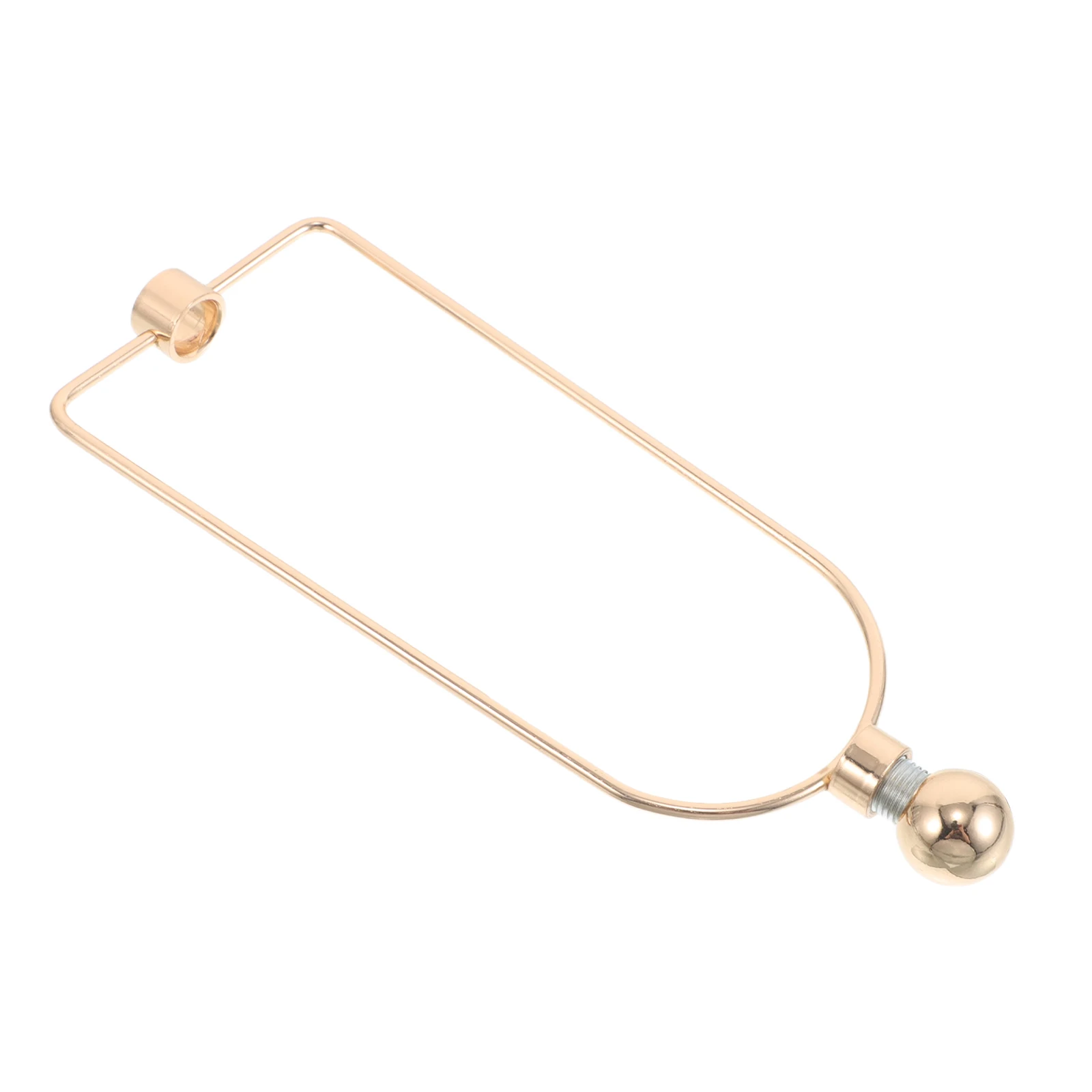 

Держатель арфы для лампы, гальванический рожок, металлический каркас, поддержка, стабильный кронштейн для абажура, съемное основание седла, настольный торшер