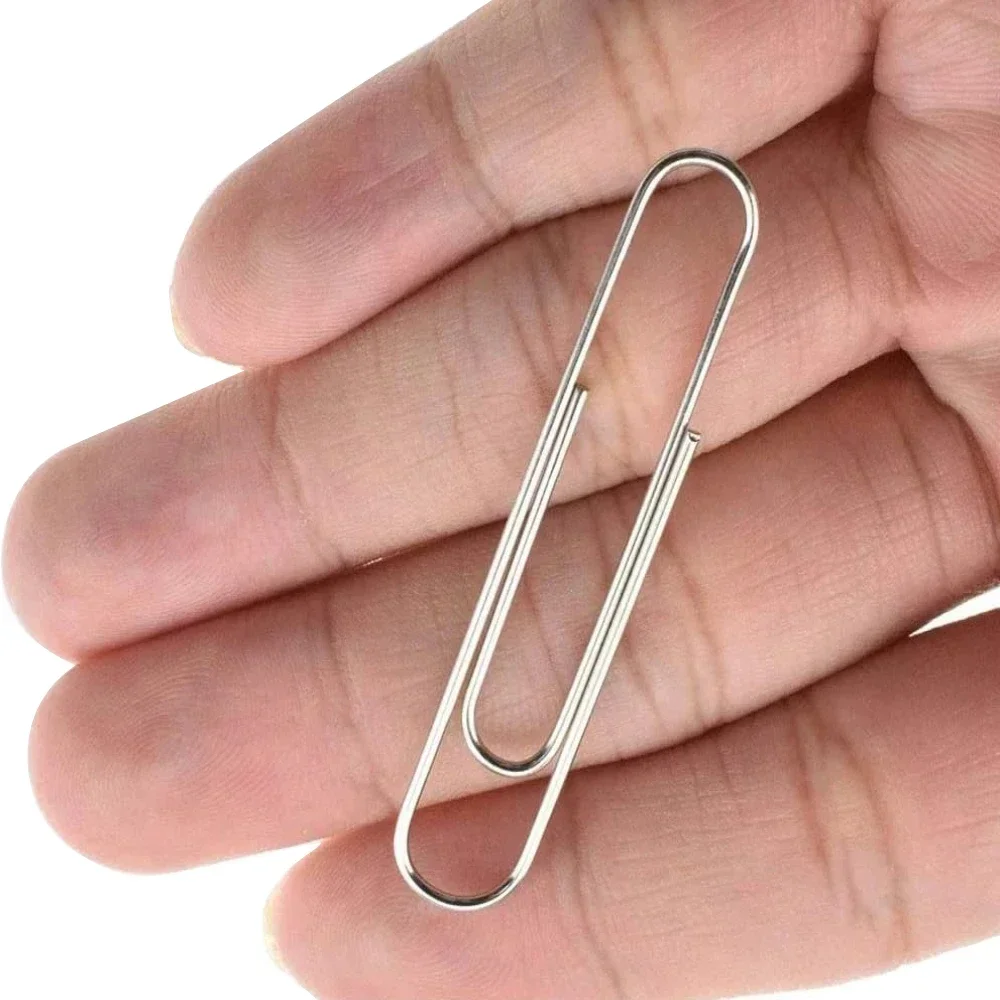 Paper clips, nickel-plated storage folders, paper test papers, office supplies, school supplies for students and teachers