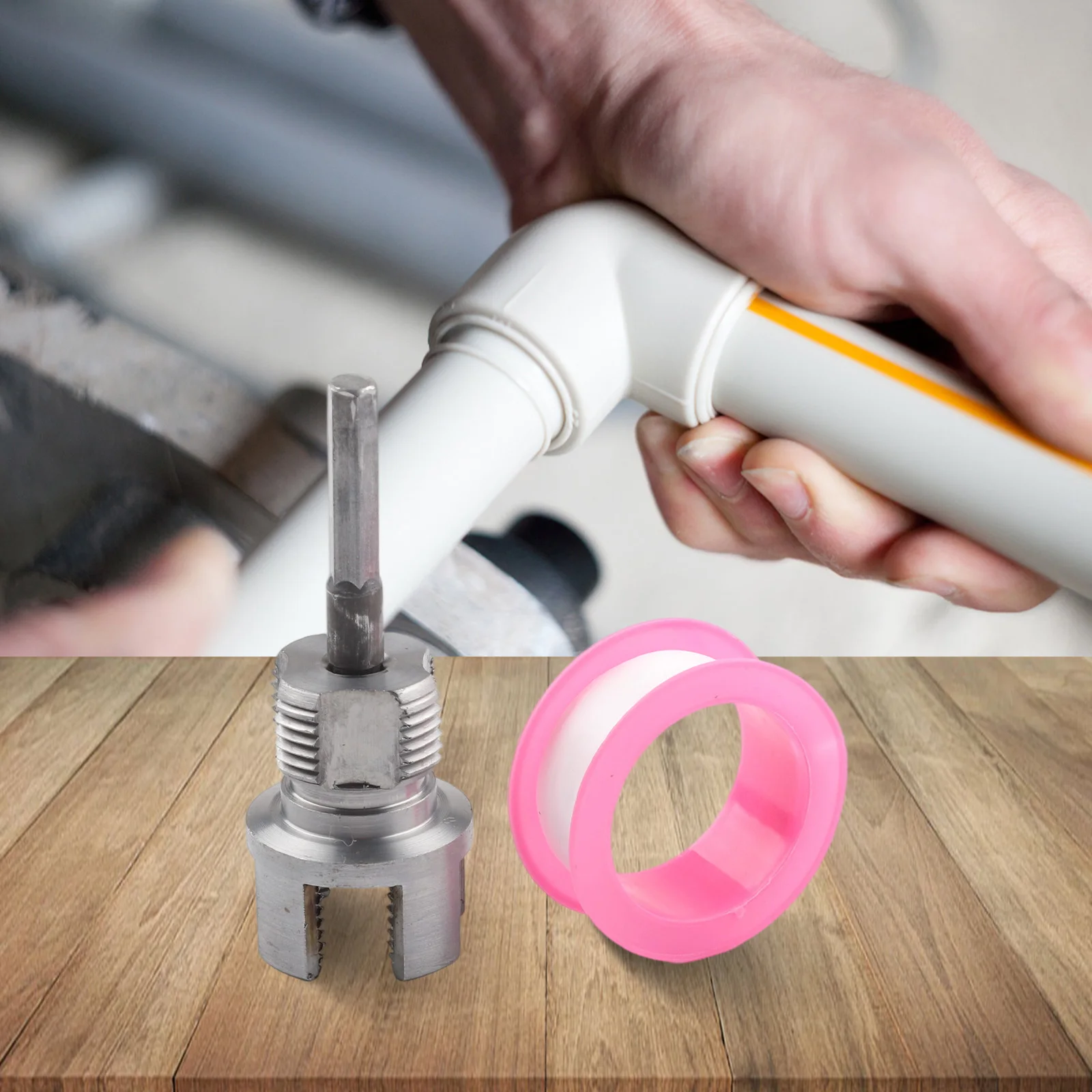 Integrated Thread Cutting Tool 20MM 25MM for Water Pipes Internal External Thread Die Metal Construction for Plumbing