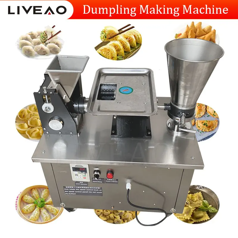 

Automatic Samosa Making Machine Dumpling Empanada Patty Machine Grain Product Making Machine For Usa Restaurant