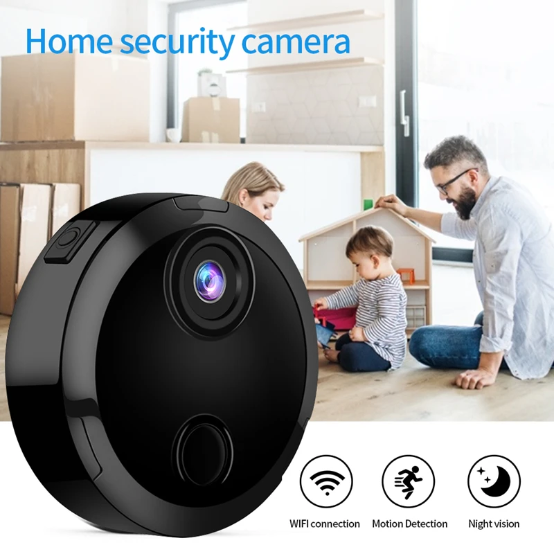 Mini 1080P HD WiFi Camera Wireless Surveillance Night Vision Remote Smart Home Video Recorder for Indoor Outdoor Security 2026