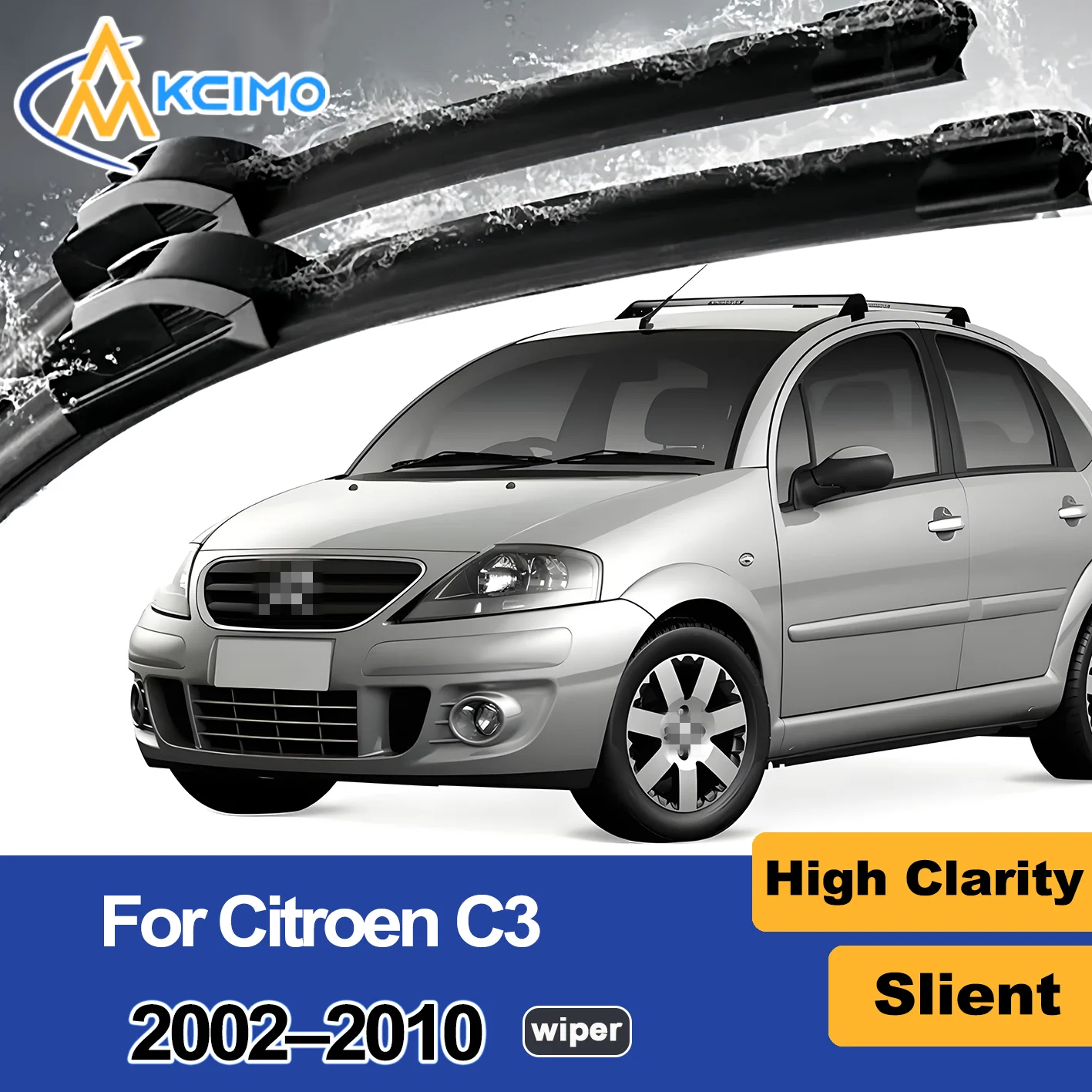 2PCS New Front Wind… - image