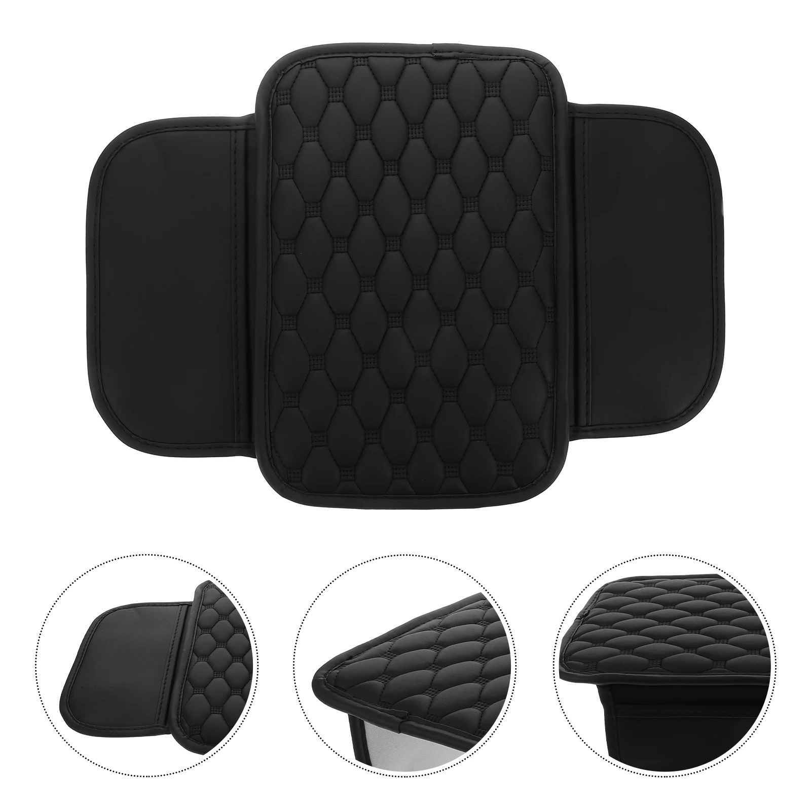 

Universal Center Console Fake Armrest Protector Cushion Waterproof Durable Storage Box Pad For Most Vehicles