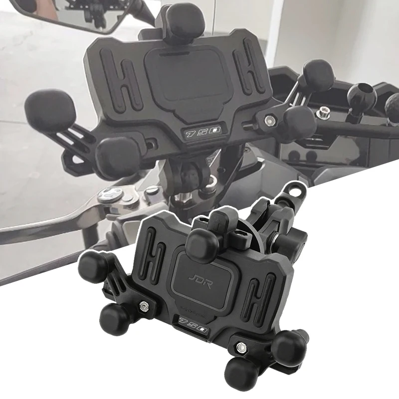 

For KAWASAKI Z750 Z 750 2007-2012 Motorcycle Accessories Handlebar Rearview Mirror Mobile Phone Holder GPS Stand Bracket