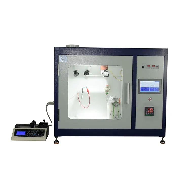 Cost effective multi-functional bench-top electrospinning equipment with humidity