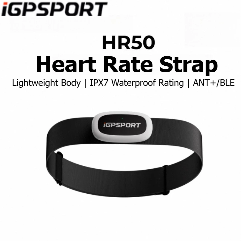 

iGPSPORT HR50 Ремень сердечного ритма Велоспорт Спорт на открытом воздухе Бег Монитор сердечного ритма Нагрудный ремень