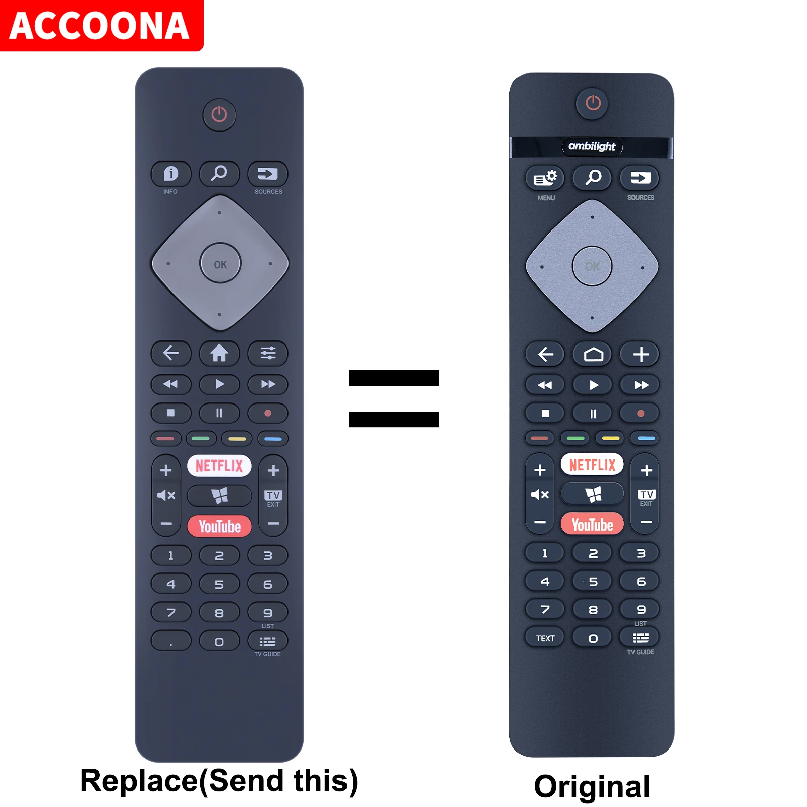 

Оригинальный телефон с дистанционным управлением для Philips 65PUT6784 55PUT678, 4 модели, ЖК-телевизор 398GR08BEPHN0036HT