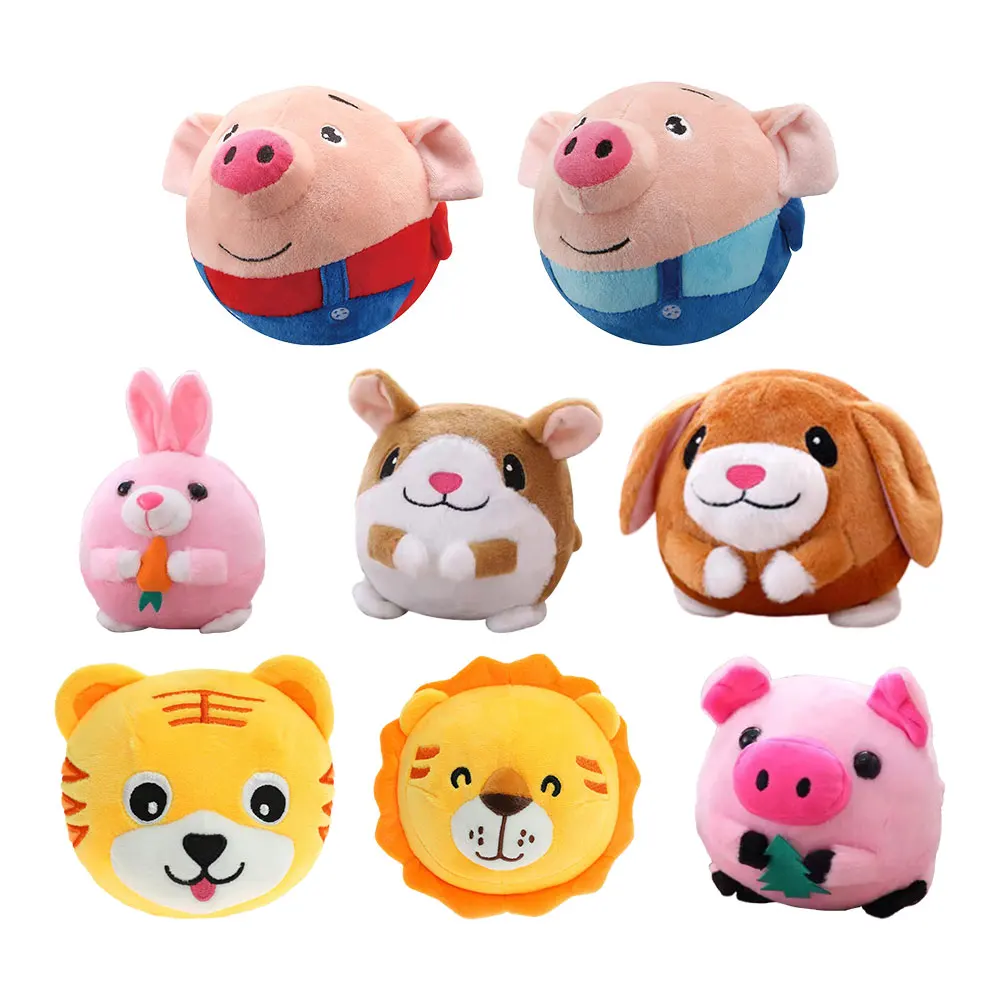 Pet Plush Doll Ball Talking Interactive Toy Accessories Bounce Pet Recreation Dog Electronic Pet Toy Dog Leisure Supplies