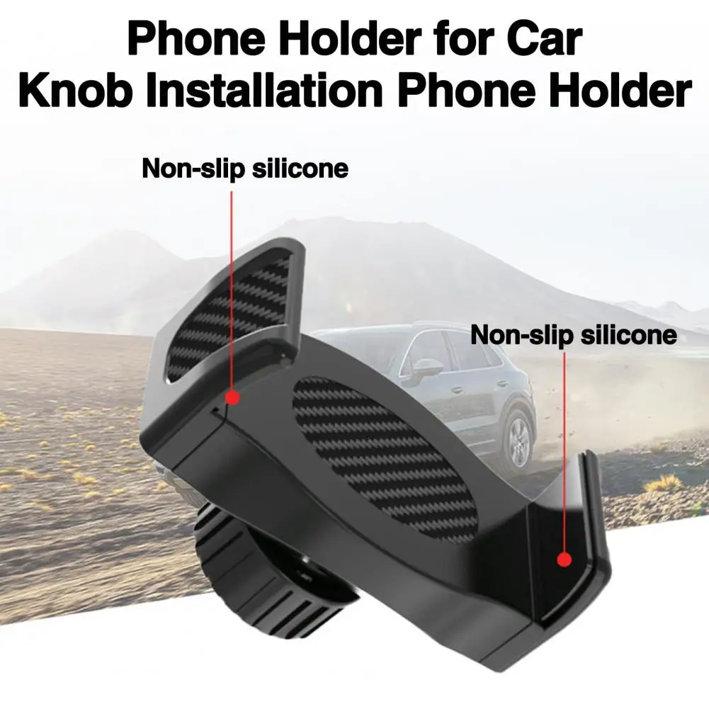 Safe Driving Phone Holder Secure Simple Car Phone Holder with Anti-shake Mount Universal Clip for Direct Broadcast Easy