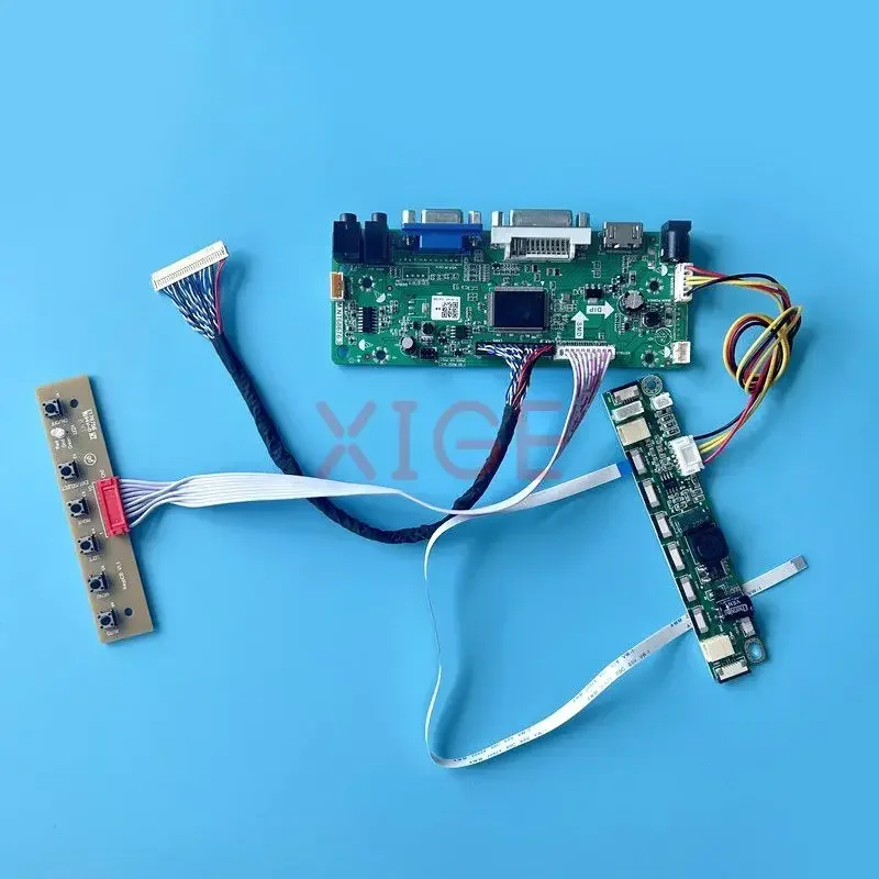 LCD Monitor Driver Controller Board Fit MT230DW01 MT230DW03 VGA DVI Kit 30-Pin LVDS 1920*1080 Display Screen HDMI-Compatible 23