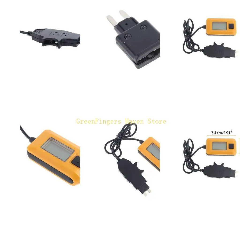 

F68D AE150 Измеритель тока автоматический тестер предохранителей 12 В 23 А ЖК-дисплей Многофункциональный ремонт