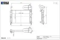 

Store code: 0108112AL + engine radiator for letterpress 1,6 S SX SXA BIDONLU (2 SXA + PL)