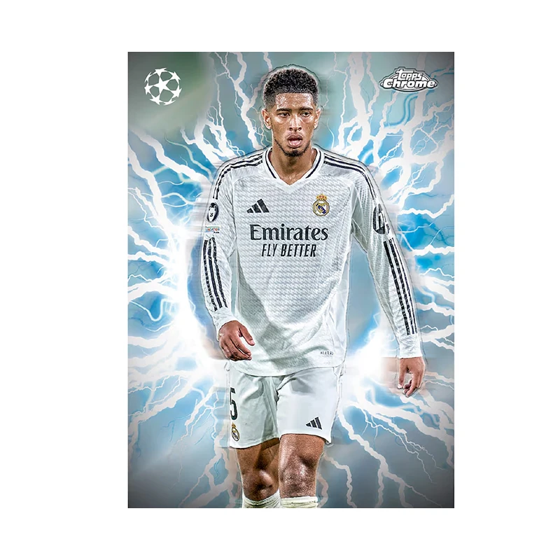 New 2025 Topps Chrome Club Competitions Soccer Value Box Soccer Hanger Box Trading Limited Signature Collection Cards