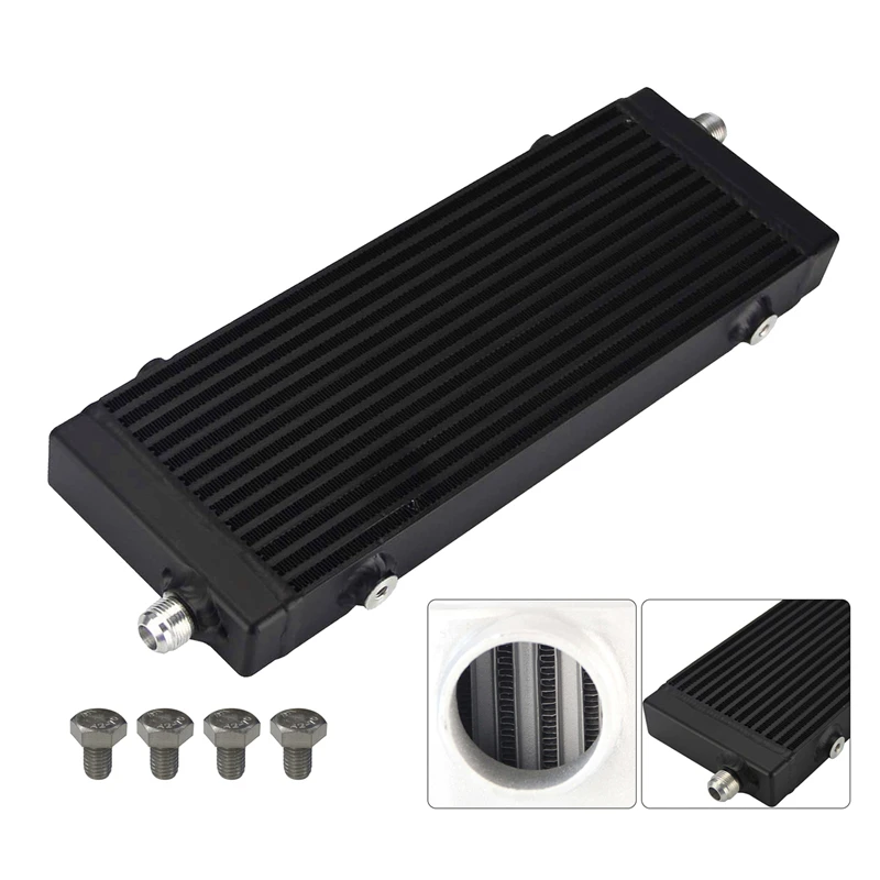 

Universal Pass Bar & Plate Oil Cooler - Medium Core:14"x5.5"x1.58"