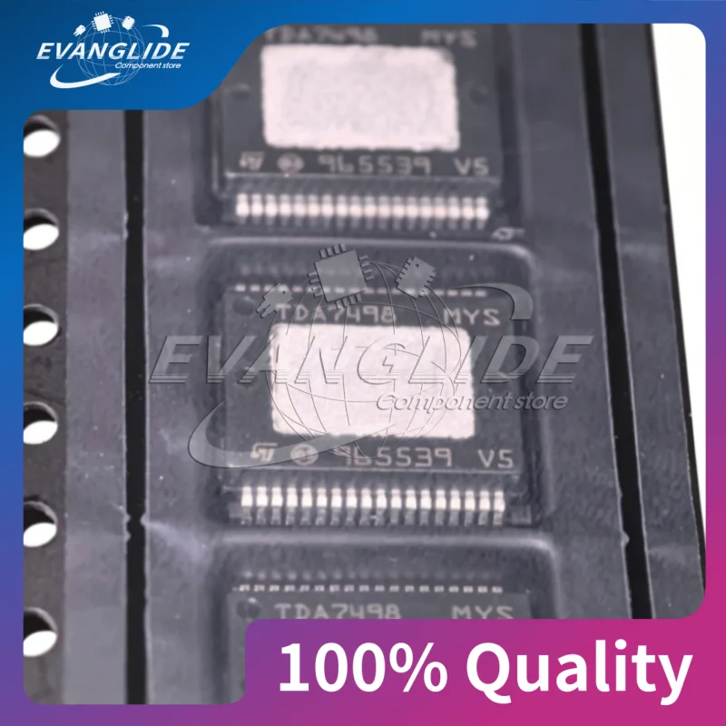 2 PCS/LOT TDA7498 TDA7498TR, HSSOP, 100W dual-channel