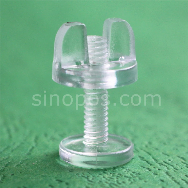

Clear Plastic Viking Fasteners, binding screws wing nut bolt corrugated construction display cabinet card binder lock clip rivet