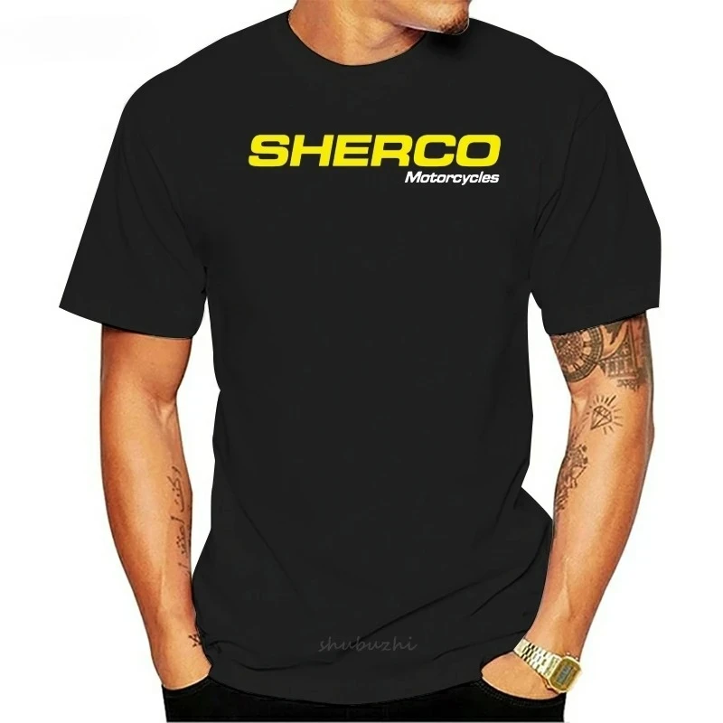 

Shercos 450 SEE Factory Racing Print T-Shirt, Men's Cotton Summer Casual Tee, Euro Sizes Short Sleeve Tops