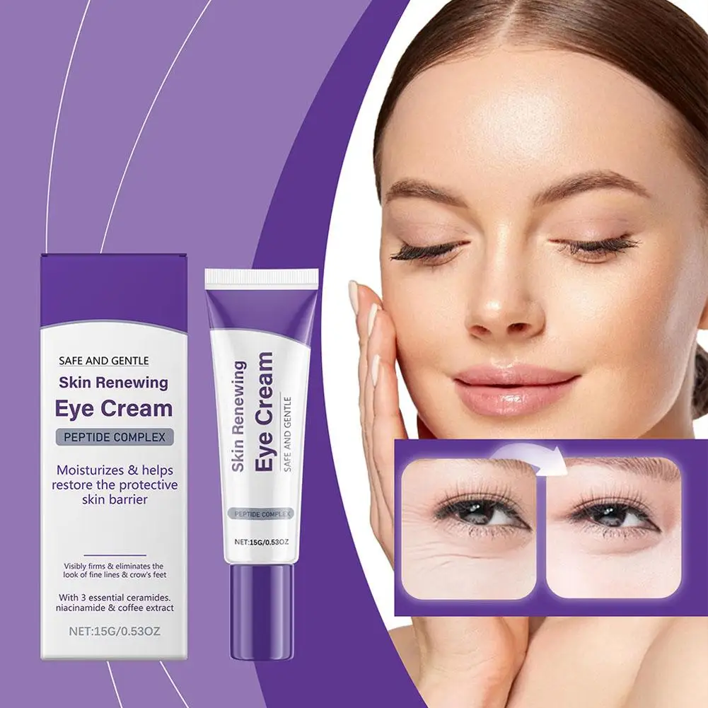 15g retinol anti-envelhecimento creme para os olhos hidratante high-end para cuidados com a pele dos olhos suavização creme para os olhos finos para presentes l2s7