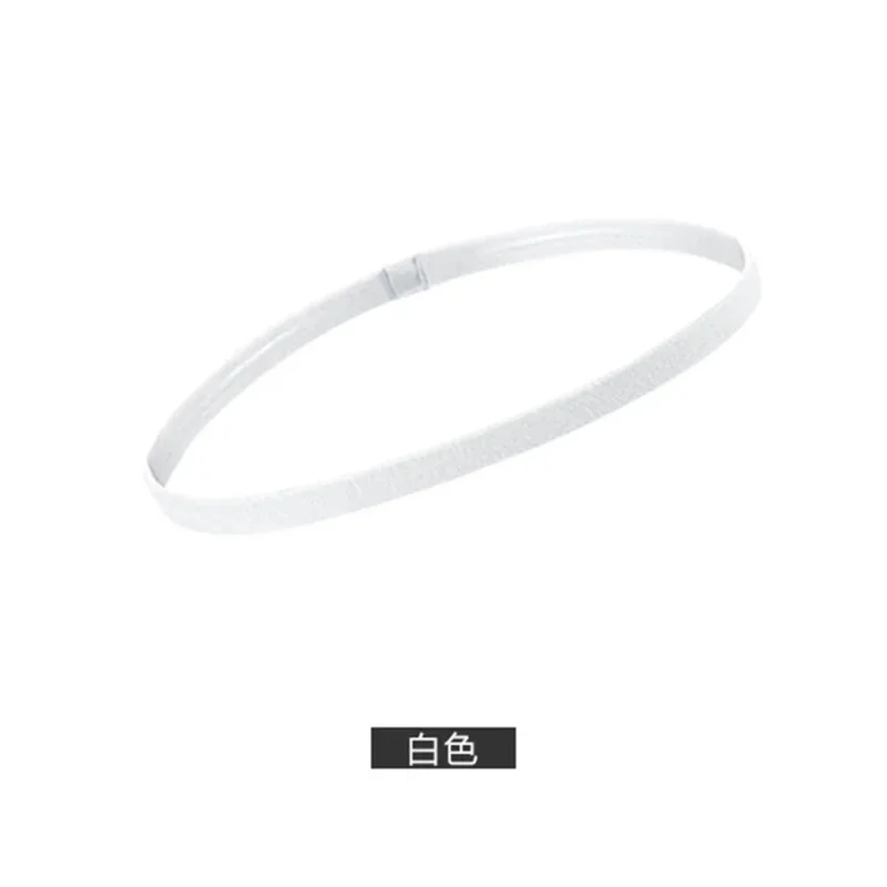 1/5 قطعة الصلبة سميكة عدم الانزلاق مطاطا الرياضة في الهواء الطلق Headbands الشعر Headbands ممارسة العصابات الشعر العصابات للنساء للرجال