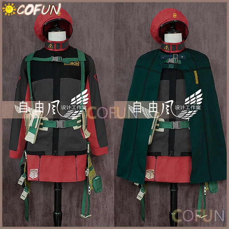 COFUN [Customized] Game Girls Frontline AK74M Cosplay Costume Uniform Halloween Outfit For Men Role Play Clothing New