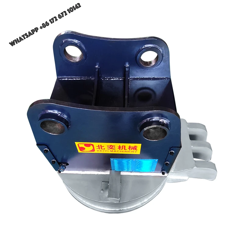 Multi Function  Excavator Magnet Lift With Wide Opening and Large Grab Range - Liquid Control Magnetic Suction Disc