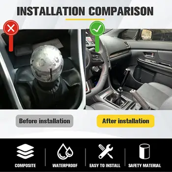 Univerzální automatická řadicí páka s manuální řadicí pákou a délkou 13 cm a 18 cm, hliníková řadicí páka, závodní auto, řadicí páka se 3 adaptéry 10 nejlepší prodej Řadící páka u Suzuki Swift Sport - №10