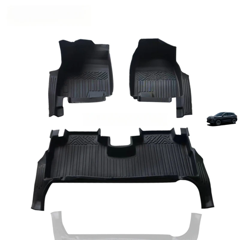 Best Selling 3Pcs 5D TPE Car Set with Peect Waterproof Material Dashing Full Coverage High Quality