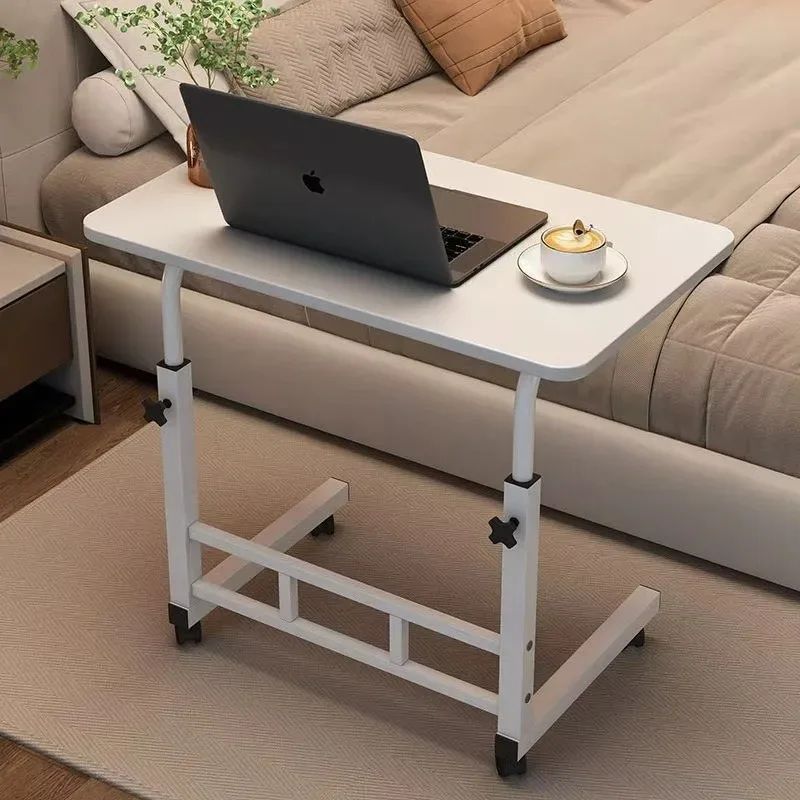 Lifting table can be moved Bedside table Side table Bedroom desk storage Small table
