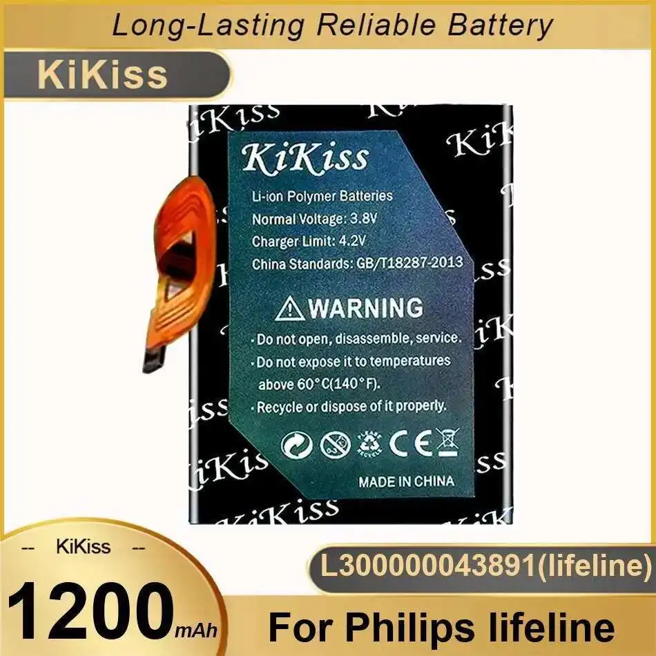 

Fast Charging For Philips Lifeline L300000043891 1200Mah Emergency Call Device Battery Long-Lasting Performance