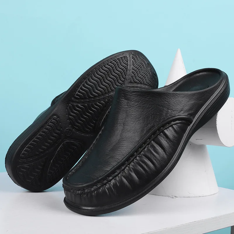 Summer Waterproof Light Comfortable Chef Shoes Suitable for Hotel Restaurants Hospital Kitchen Safety Shoes Non-slip Sandals