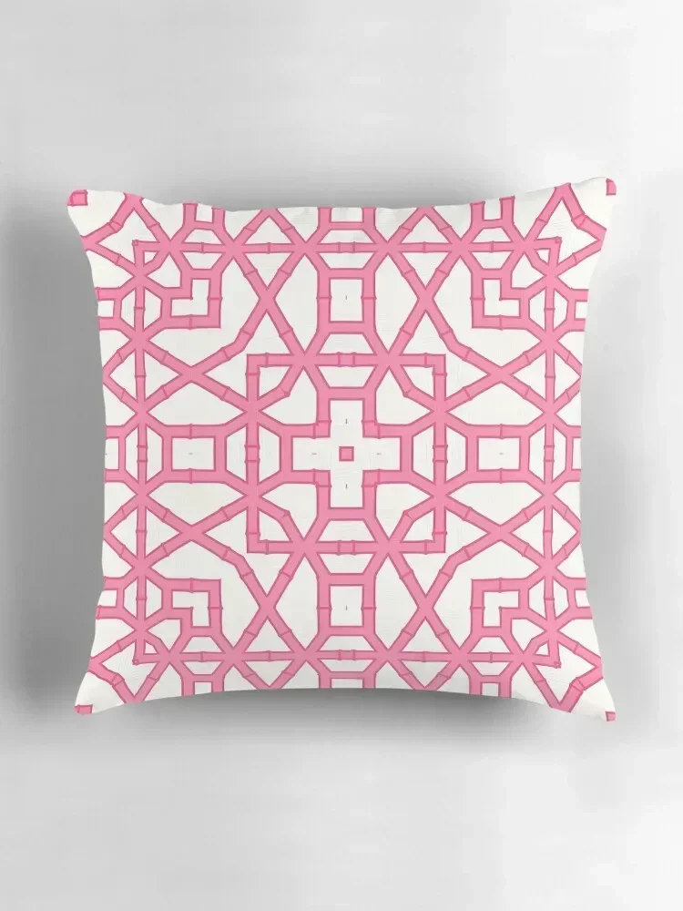Preppy الوردي الخيزران شعرية رمي وسادة زينة عيد الميلاد 2025 عيد الميلاد الوسائد وسادة ديكور عيد الميلاد المخدة وسادة