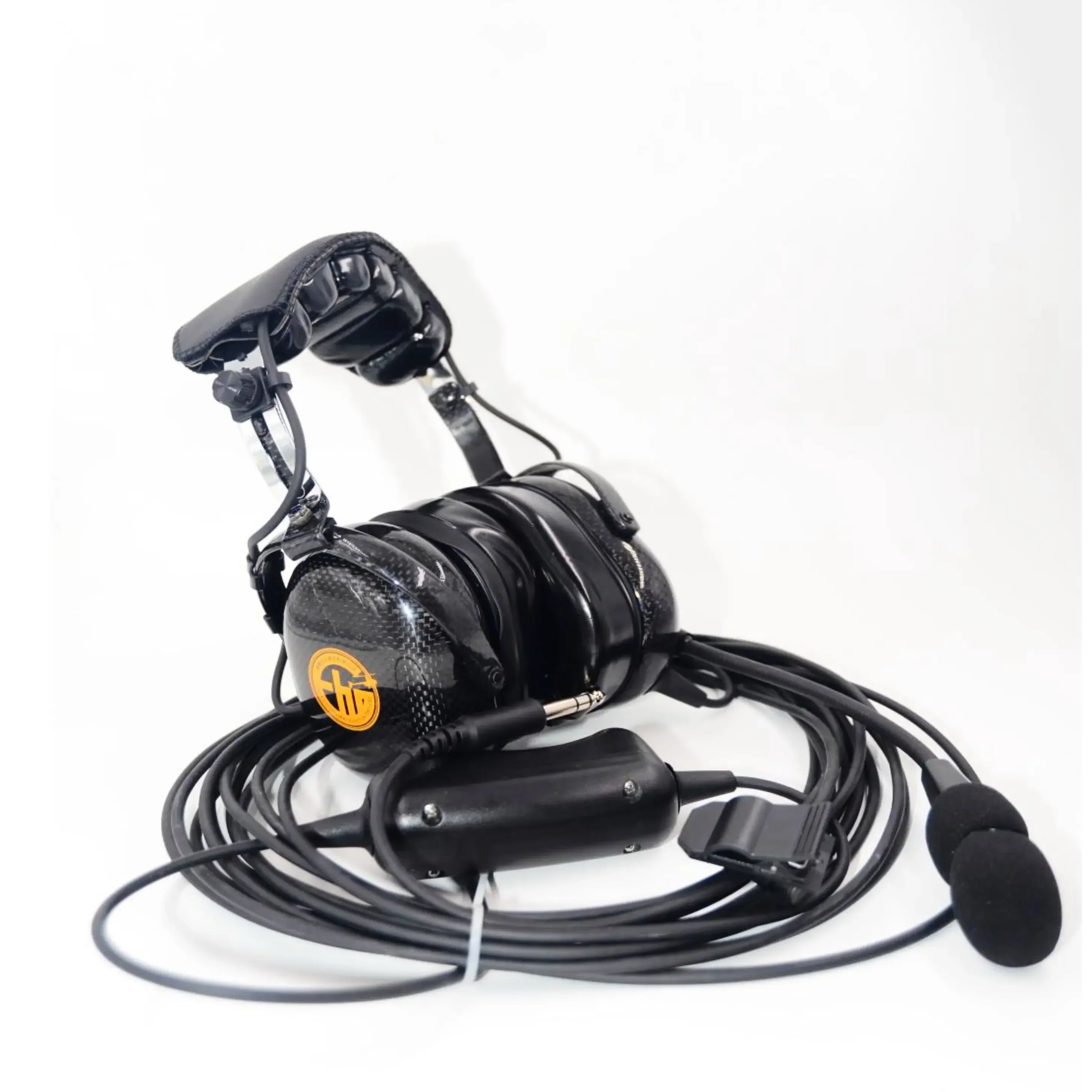 

Aviation Headsets Aero Flight Earphone Aviation Ground Earbuds Airline Head Dress Headphones Passive Noise Reduction Headsets