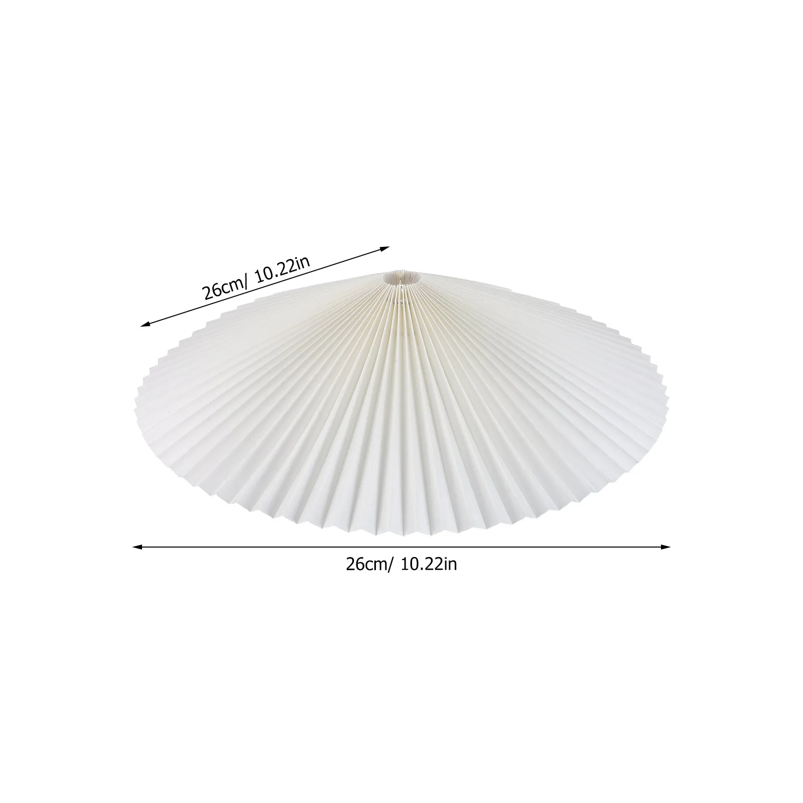 Cloth Pleated Umbrella Lamp Shade Cover 360 Degree Rotating Iron Frame Adjustable Fabric Lampshade Table Lamp Pendant Light